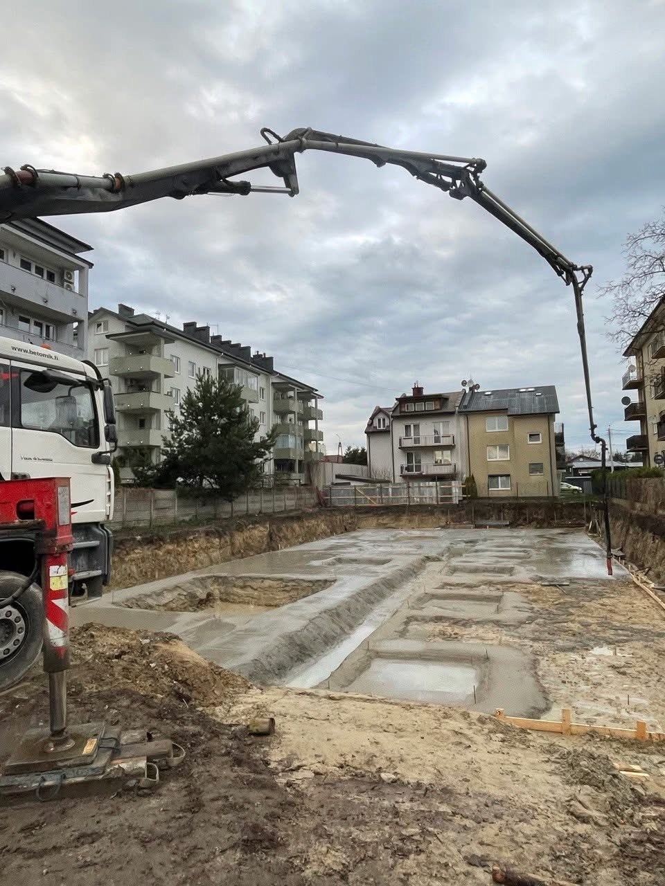Chudziak pod płytę fundamentową w Kobyłce